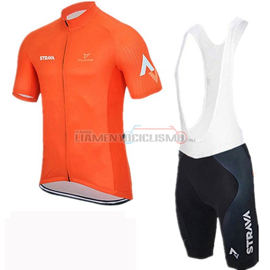 Abbigliamento Ciclismo Rally Manica Corta 2019 Arancione